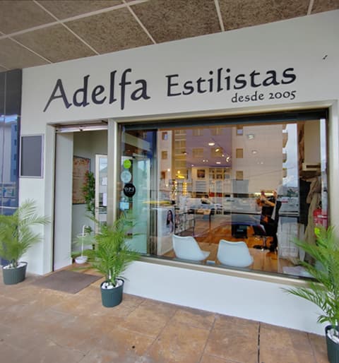 Datos de contacto de Adelfa Estilistas